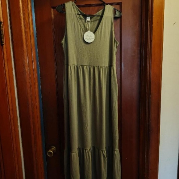 Prinbara Summer Maxi Dress for Women  Casual Sleeveless - Picture 1 of 3